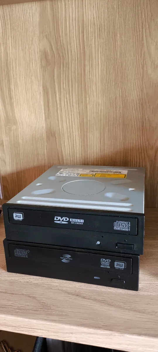 2x lectores grabadores de CD DVD