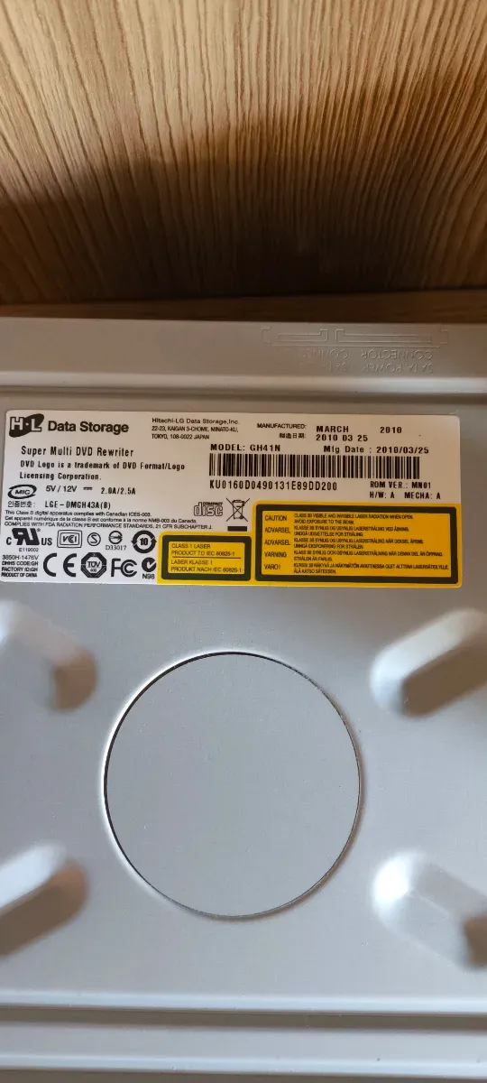 2x lectores grabadores de CD DVD