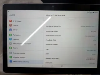 Tablet Huawei Negra