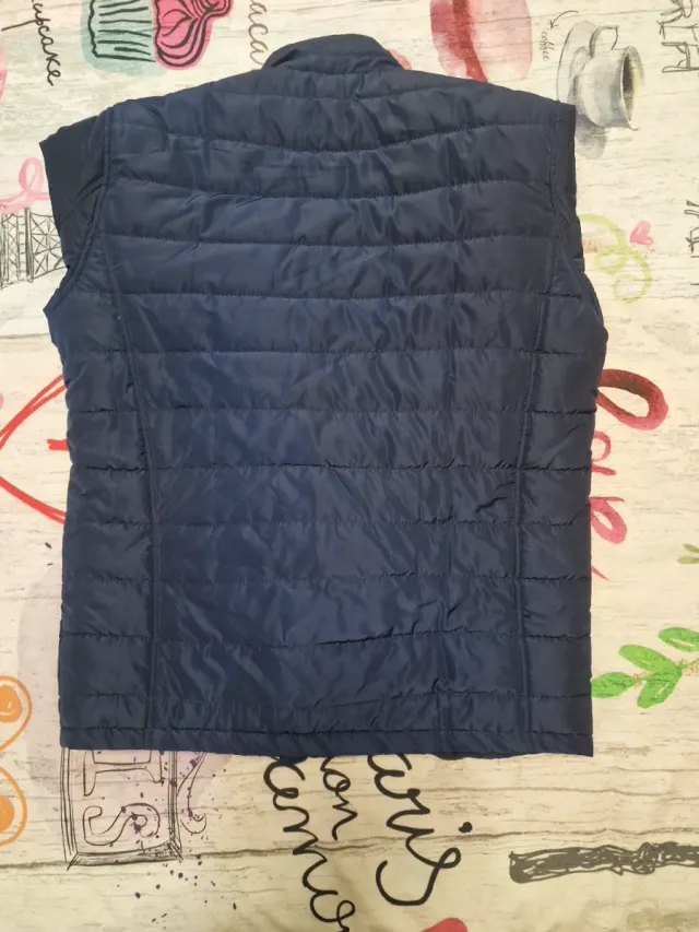 Chaqueta acolchada azul hombre