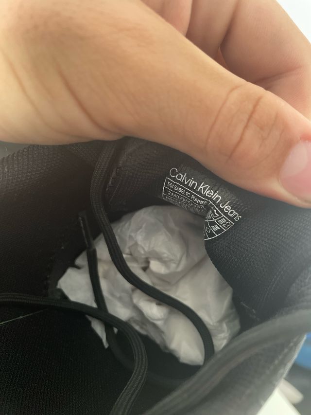 Zapatillas Calvin Klein Jeans Negras