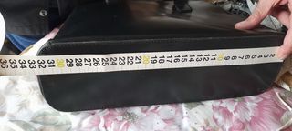 Borsa Montini in pelle nera. Made in Italy