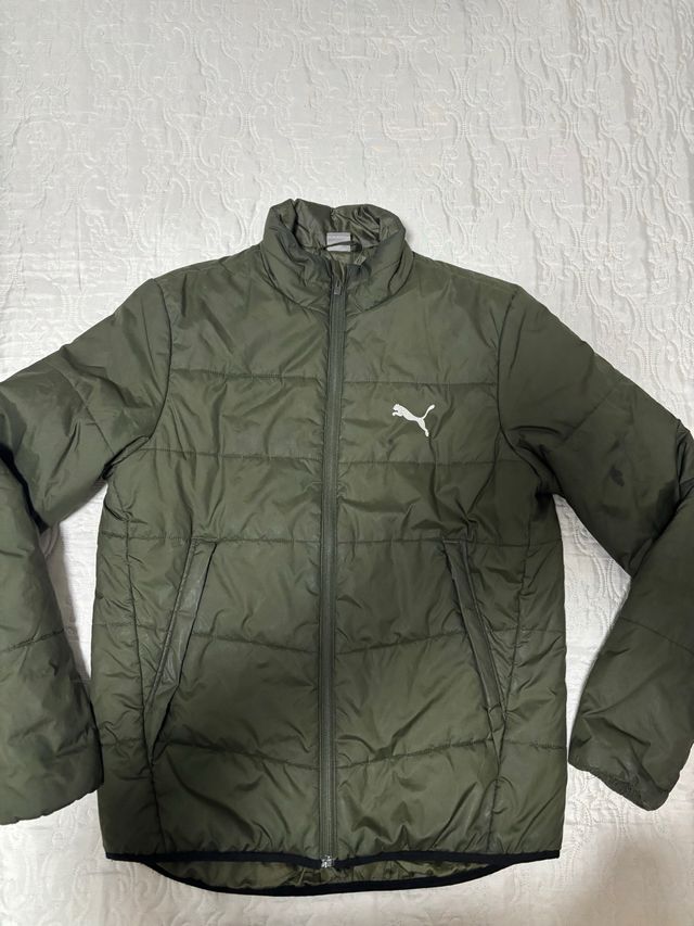 Chaqueta Puma verde talla M