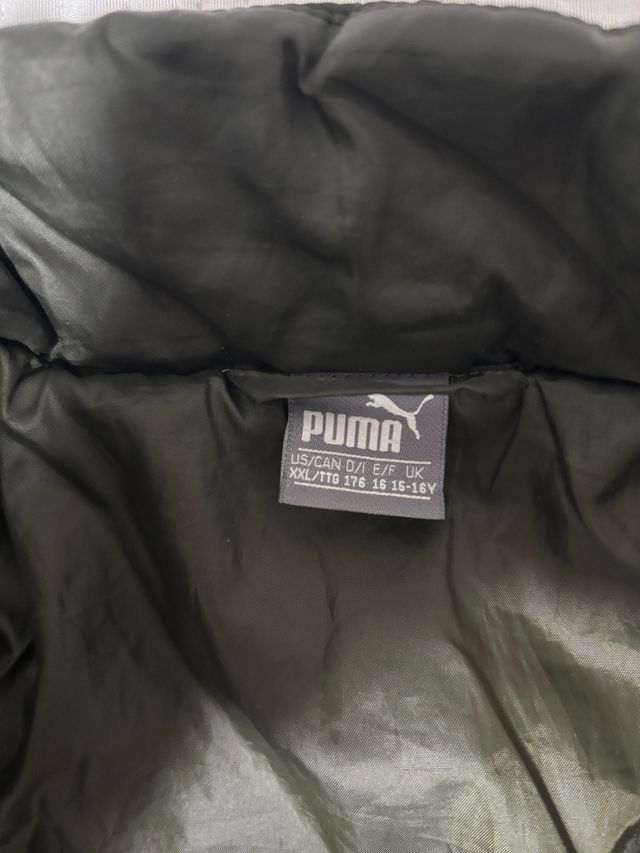 Chaqueta Puma verde talla M