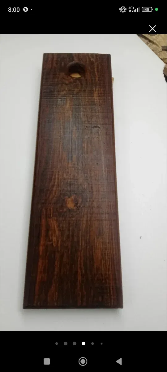 bellissimo regalo  natalizio Tagliere in legno sc