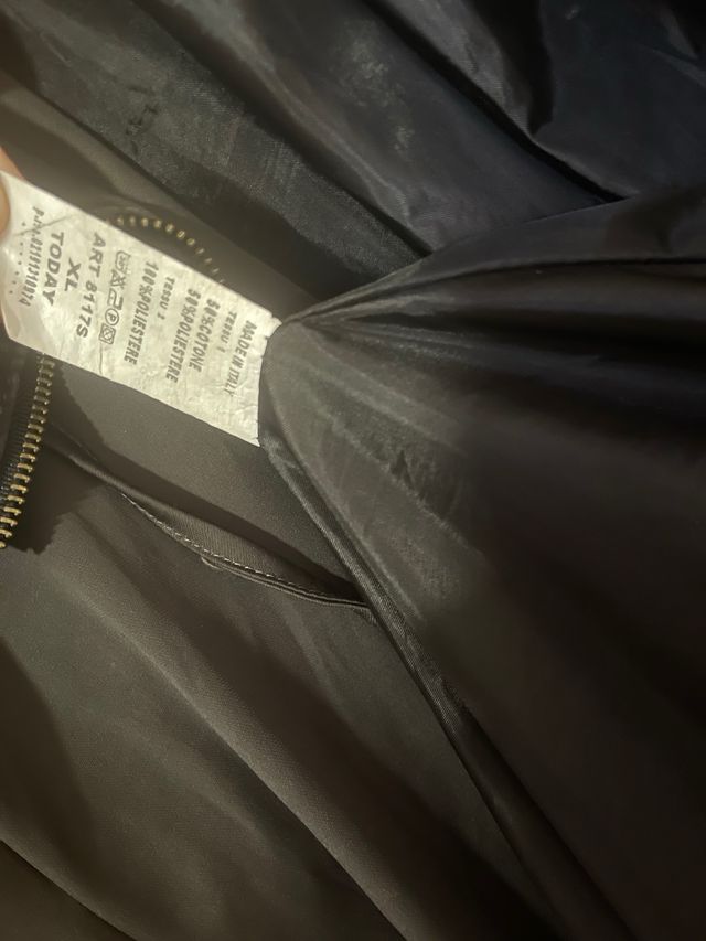 Chaqueta Negra MADE IN ITALY