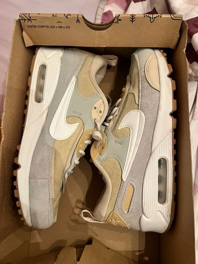 Nike Air Max Beige/Verde