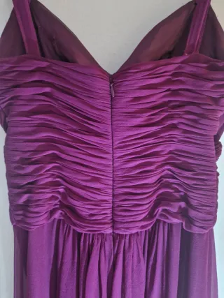 Vestido largo morado elegante Marca Studio Classic