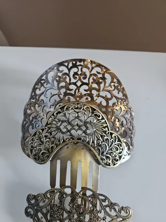 Peineta Flamenca Dorada y Plateada