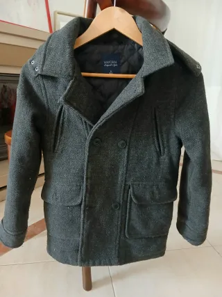 Casaco infantil lã cinza Mayoral