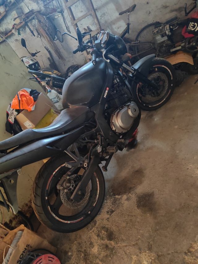 Suzuki gs500 naranja / negra NO NEGOCIABLE