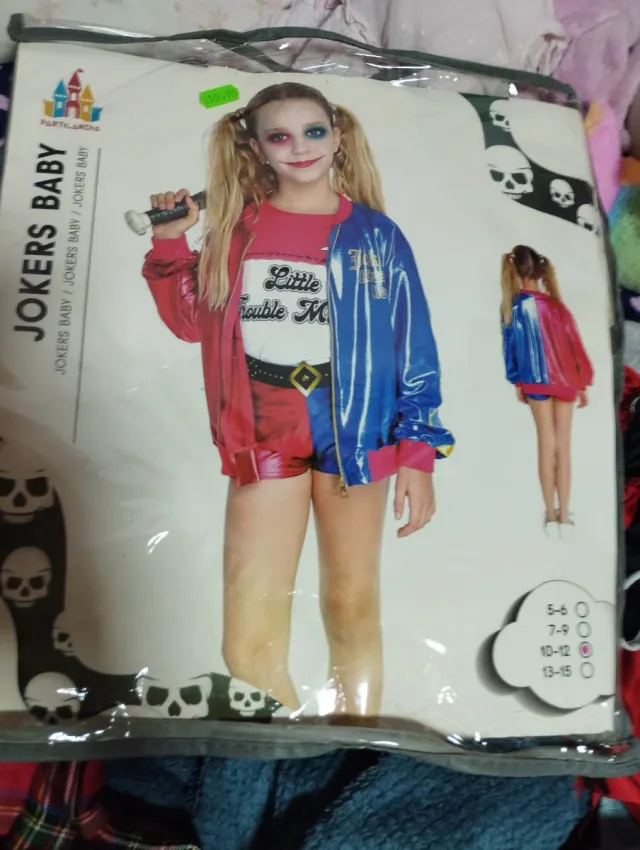 Disfraz Joker Baby Talla 10-11