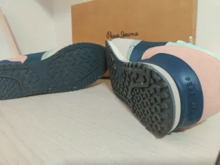 Zapatillas Pepe Jeans Mujer Azul Rosa