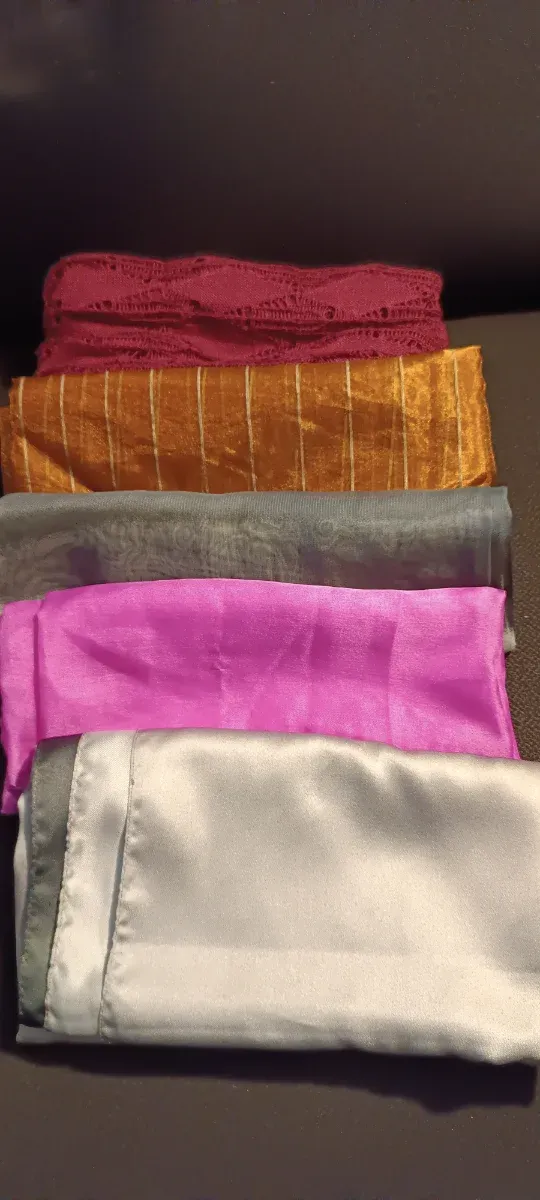 Pañuelos de tela variados