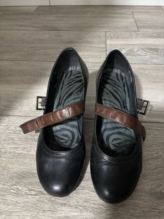 Zapatos Hispanitas Talla 40 Negro/Marrón