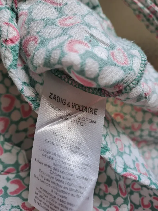 Blusa Zadig & Voltaire estampada