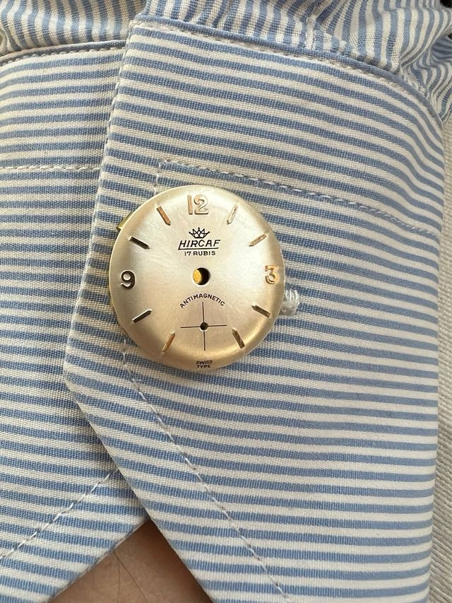 Gemelli Hircaf 17 rubis quadrante originale