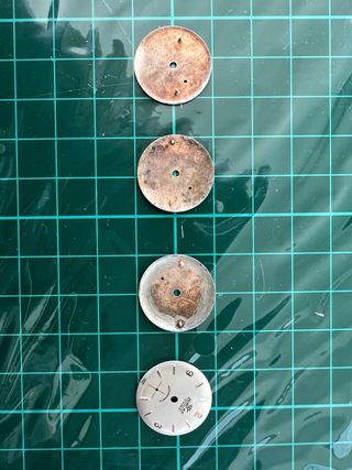 Gemelli Hircaf 17 rubis quadrante originale