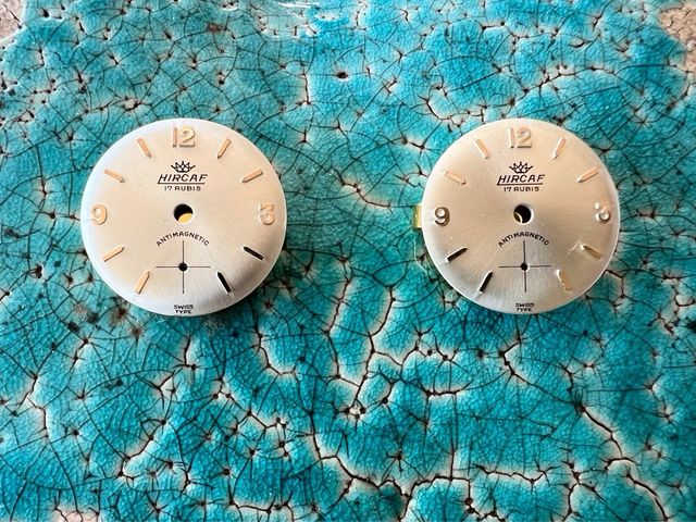 Gemelli Hircaf 17 rubis quadrante originale