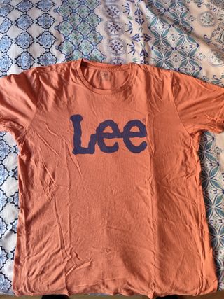 Camiseta Lee Hombre Naranja