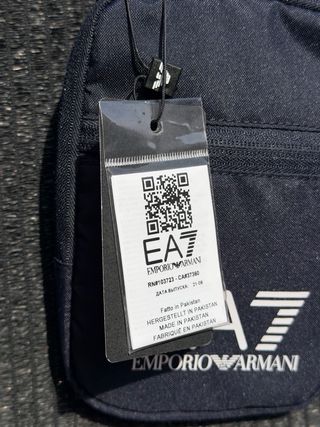 Riñonera Emporio Armani Negra