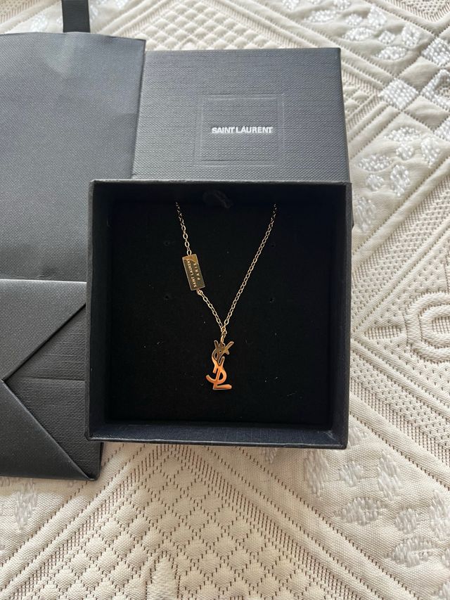 Collar Saint Laurent YSL Dorado