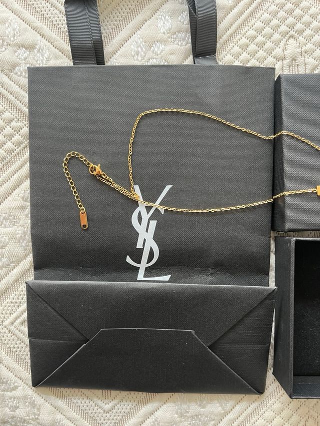 Collar Saint Laurent YSL Dorado