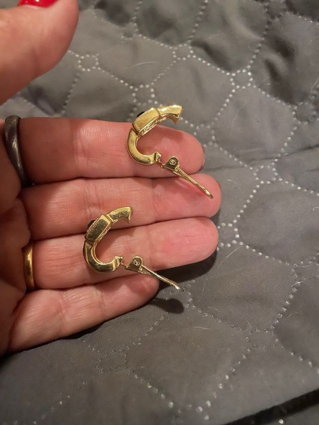 Parure vintage 4 pezzi bigiotteria color orop