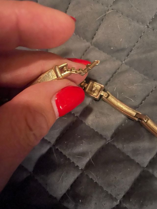 Parure vintage 4 pezzi bigiotteria color orop