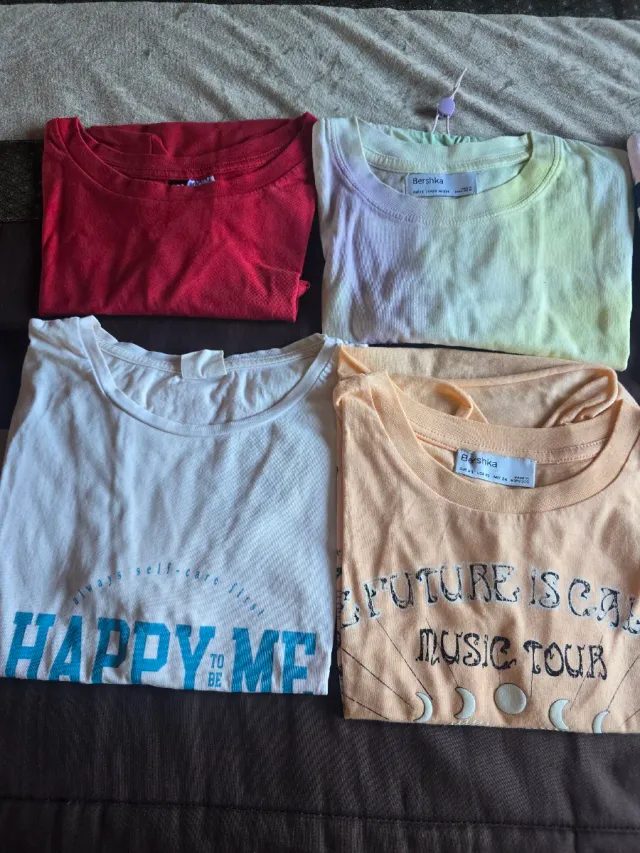 Lote 6 Camisetas Manga Corta