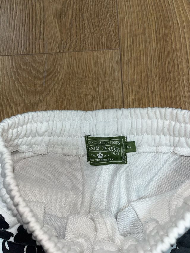 Pantalón corto Denim Tears blanco