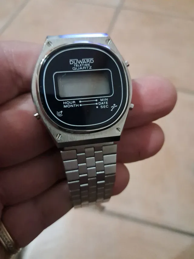 Reloj Duward Digital Vintage Años 80