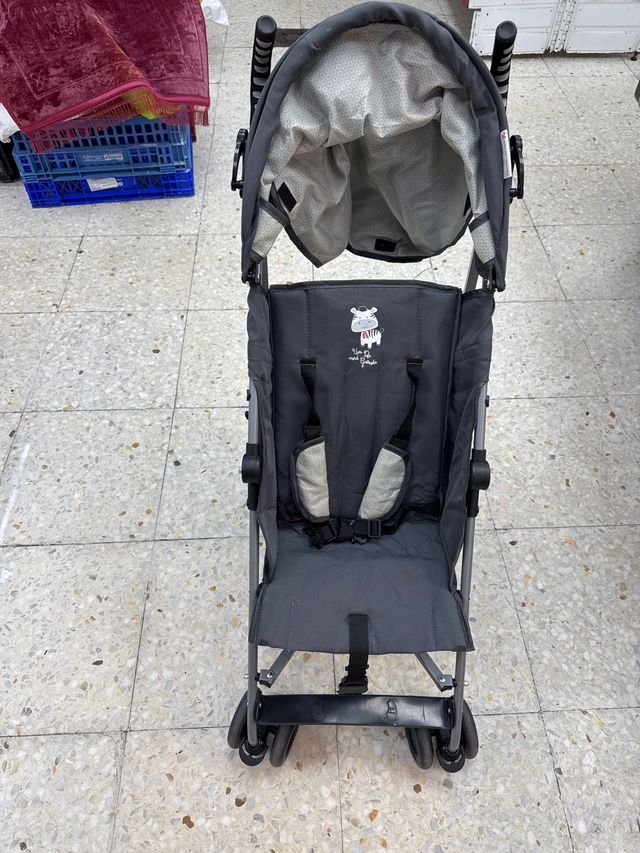 Carrito de paseo gris