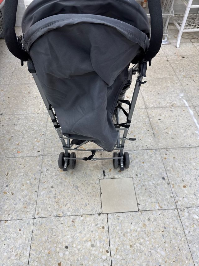 Carrito de paseo gris