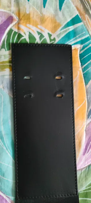 Cintura gioiello nera elasticizzata