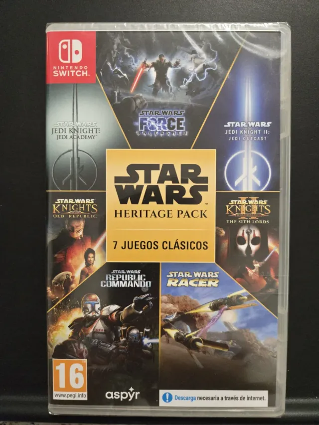 Star Wars Heritage Pack Nintendo Switch CARTUCHO