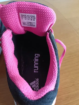 Zapatillas Adidas mujer negras y rosas T.37