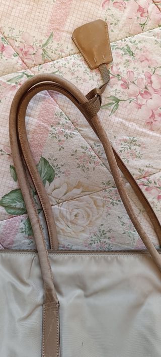 Borsa Prada Vintage Beige Chiaro Autentica