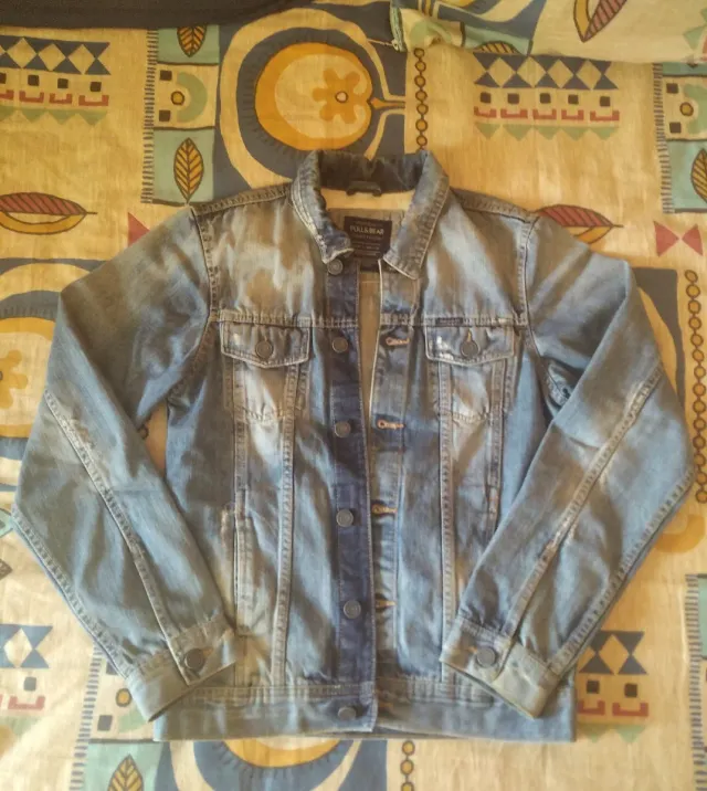 Chaqueta vaquera Pull&Bear azul