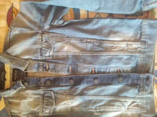 Chaqueta vaquera Pull&Bear azul