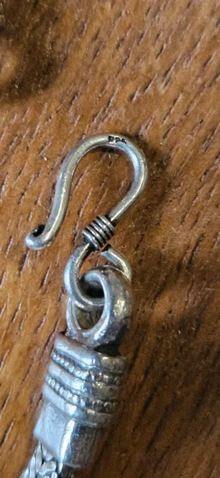 Bracciale snake argento 925 punzonato