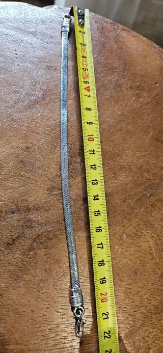 Bracciale snake argento 925 punzonato