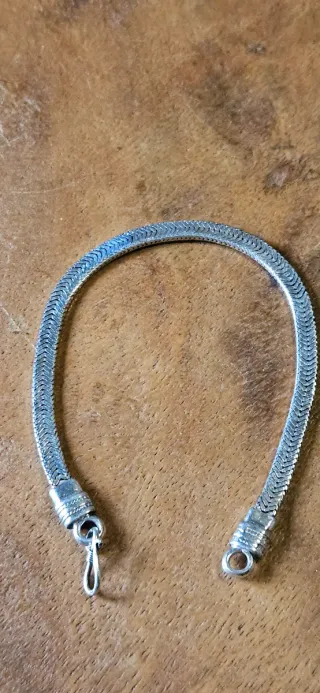 Bracciale snake argento 925 punzonato