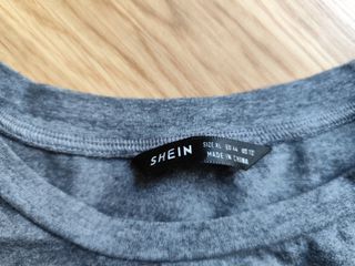 Camiseta premamá y lactancia gris/negra