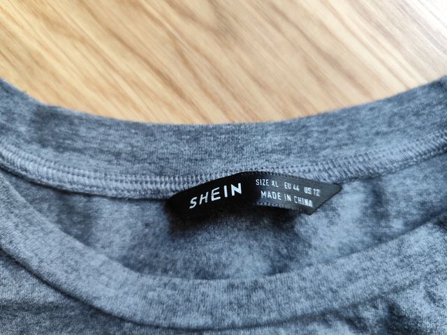 Camiseta premamá y lactancia gris/negra