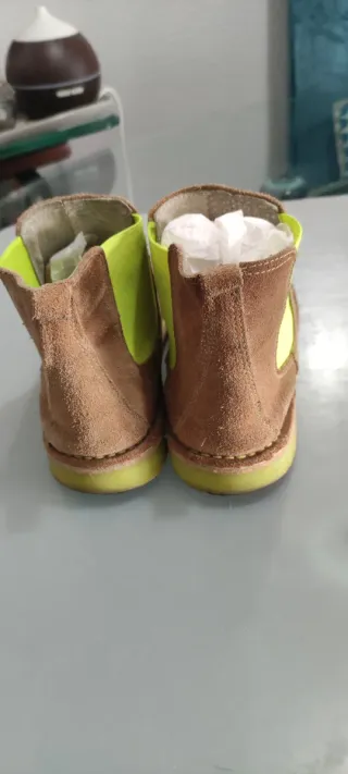 Botines de piel mujer