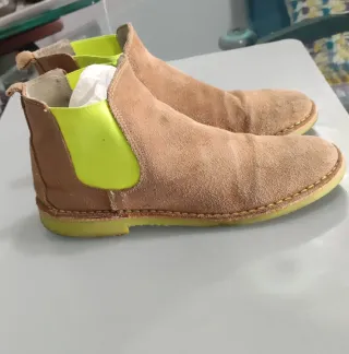 Botines de piel mujer