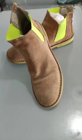 Botines de piel mujer