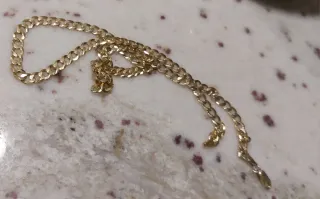 Cadena collar bisutería