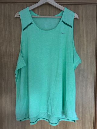 Camiseta Nike Dri-FIT verde lima 2XL